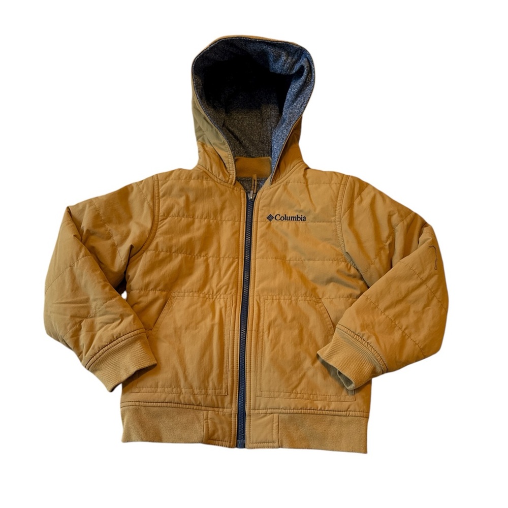 Columbia Light Brown Quilted Jacket